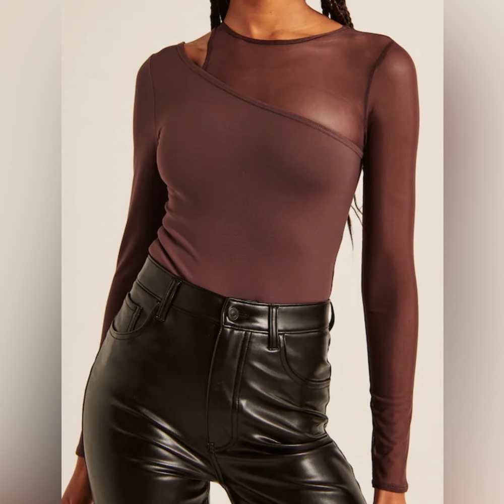 NWT Mesh Cut Out Abercrombie Body Suit